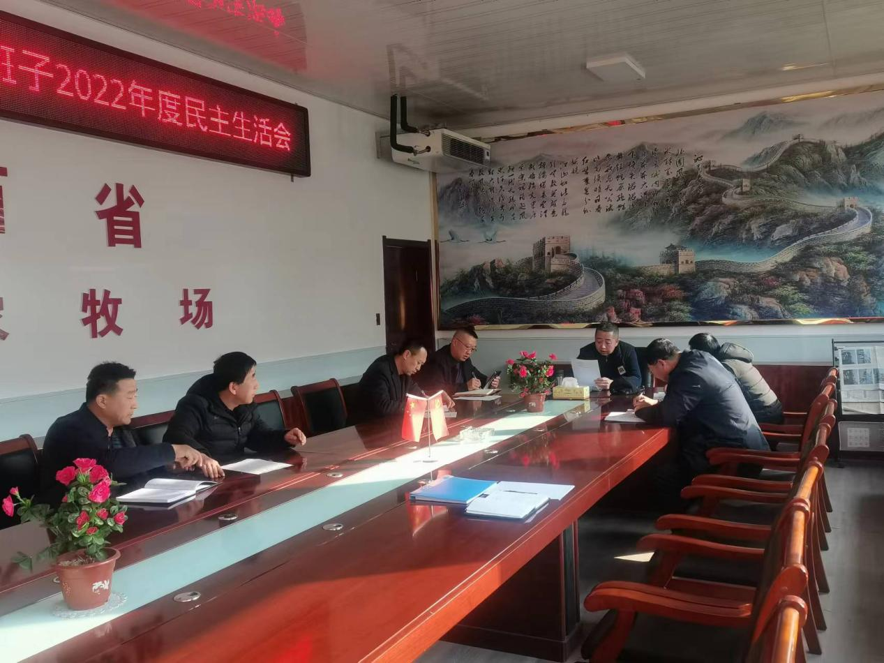 91香蕉视频召开 领_导班子2022年度民主生活会